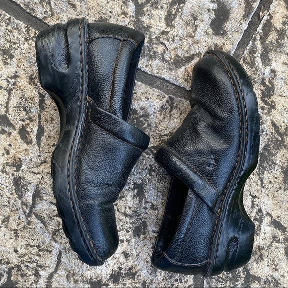 b.o.c. Born Concept Schroeder Black Mules Clogs Slip On Shoes Size 9/40.5 - Picture 9 of 11